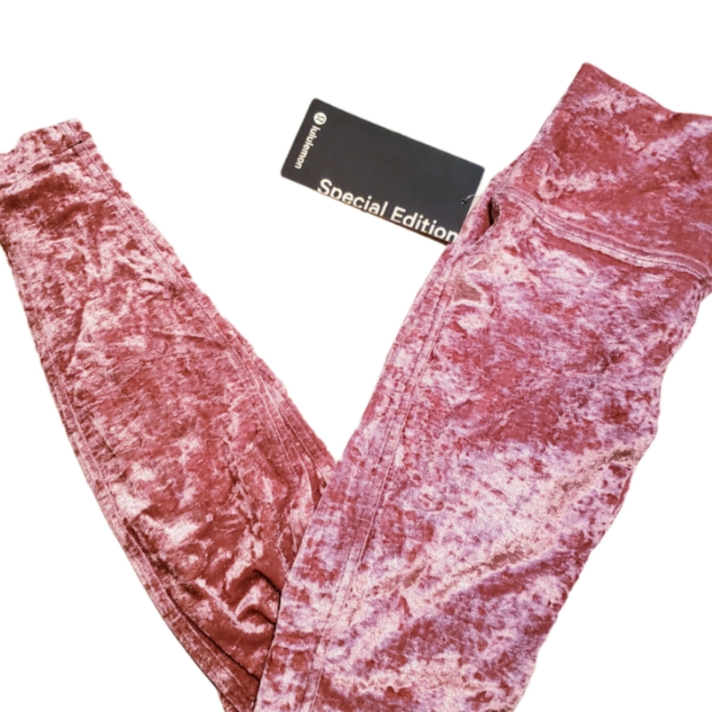 🎉HP🎉 Lululemon Wunder Lounge Crushed Velvet